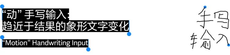 动静字如·2023 字生态设计展｜主题形象：手写输入法