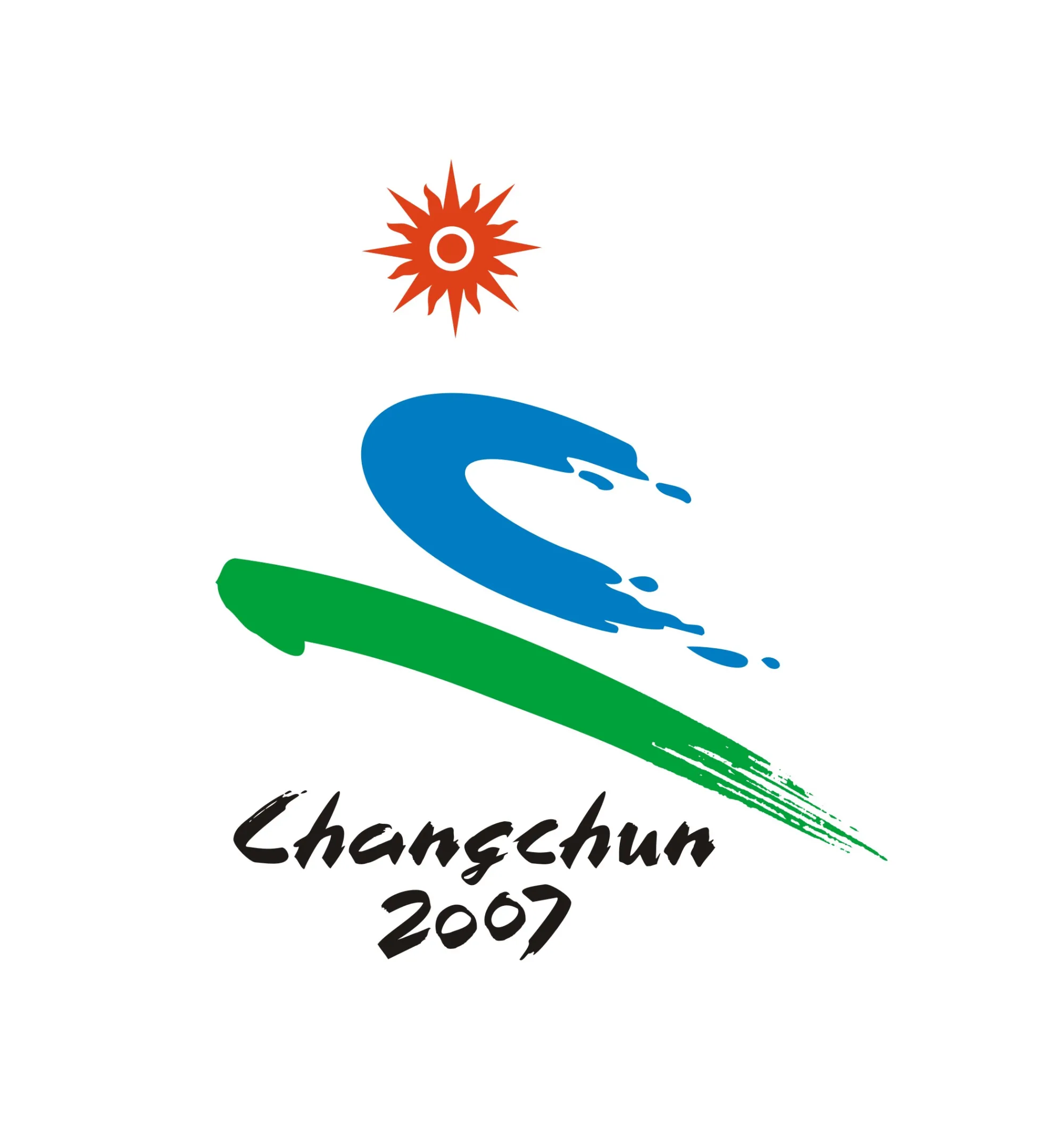 第六届亚洲冬季运动会会徽中标作品